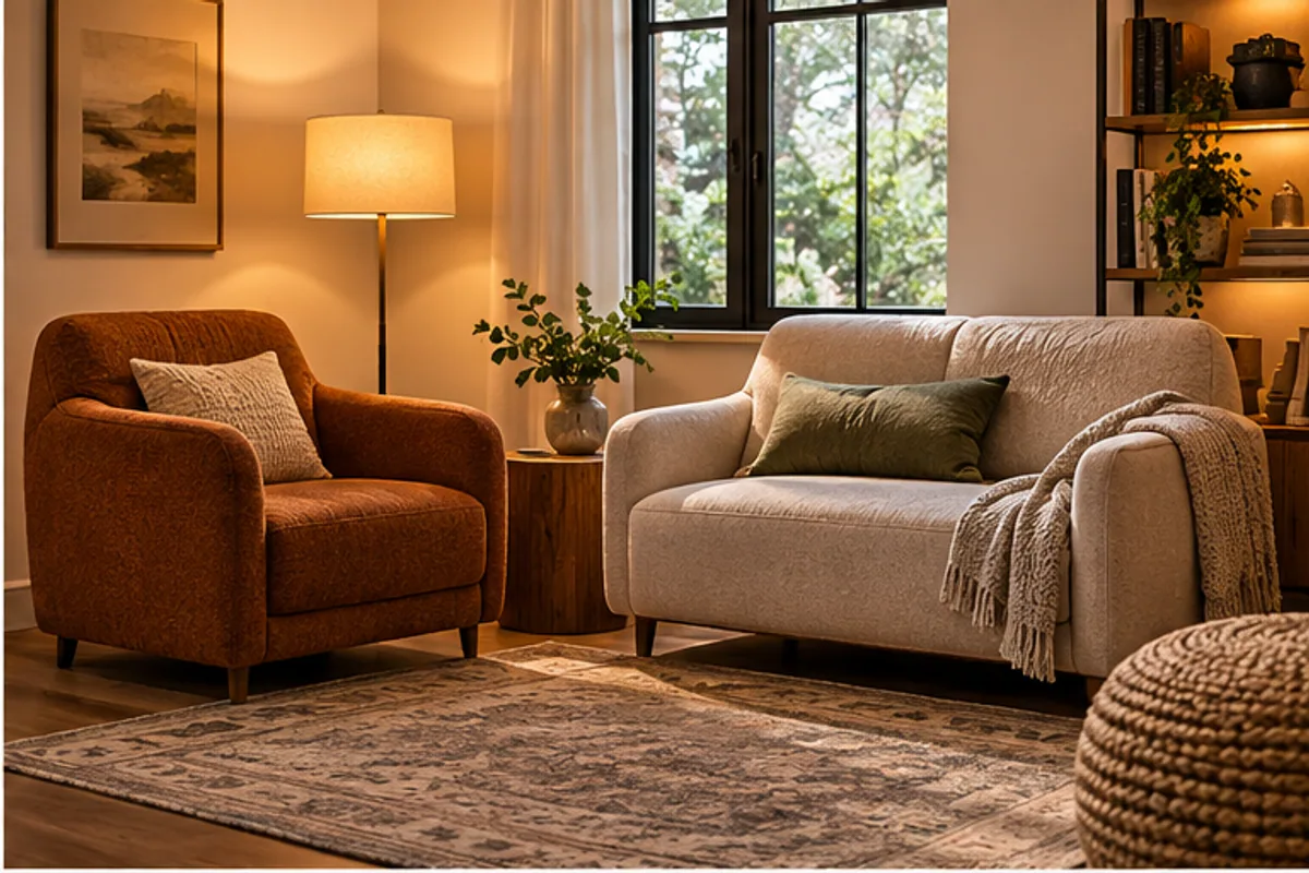 Auswahl Sofa und Wohnen